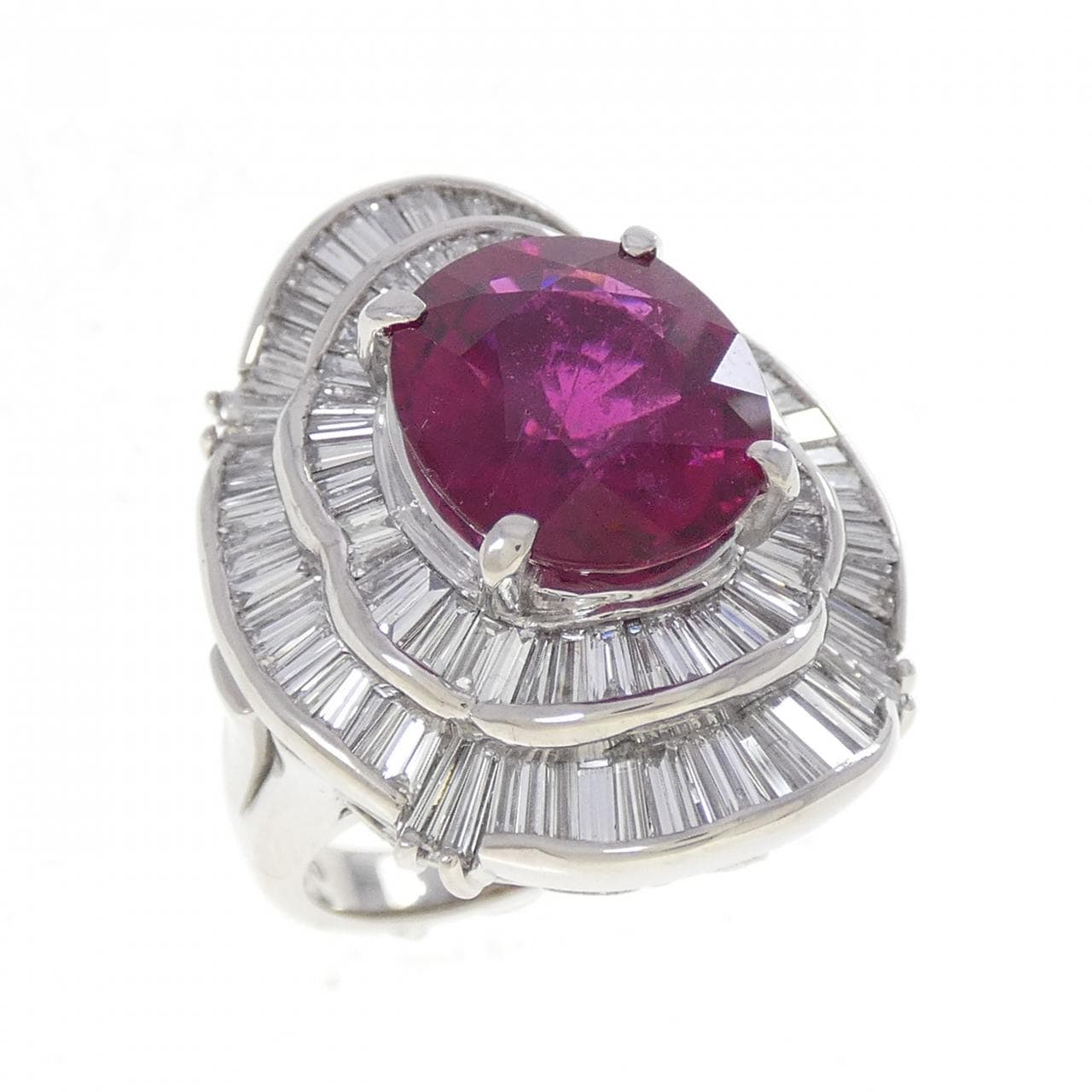 PT900 ルベライトトルマリン リング 4.85CT