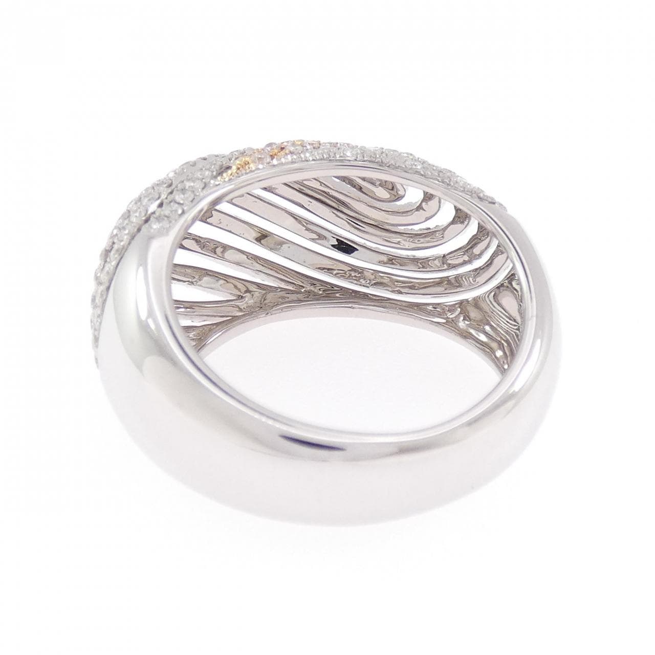 750WG/750PG ダイヤモンド リング 1.04CT