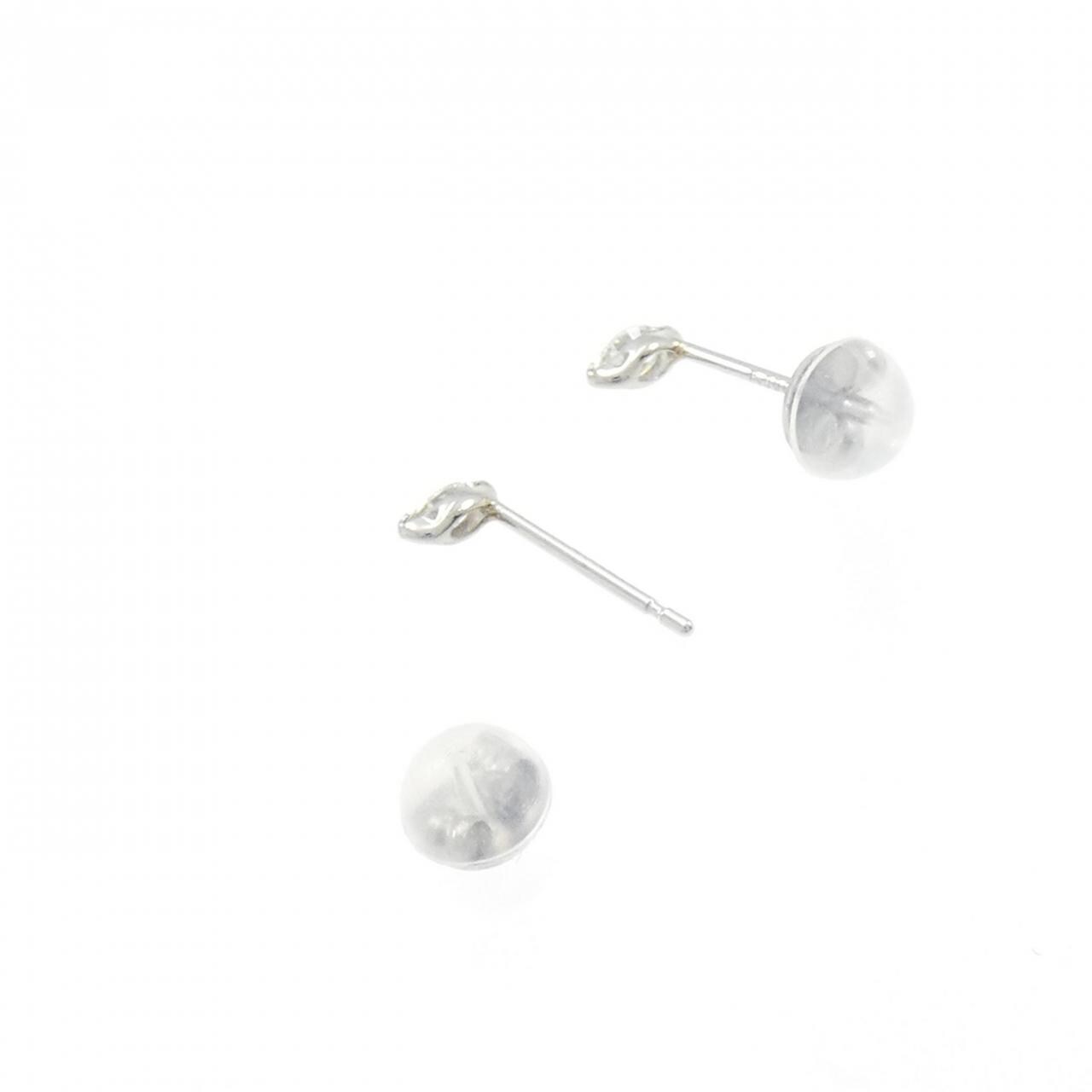 【新品】PT900 ダイヤモンド ピアス 0.12CT