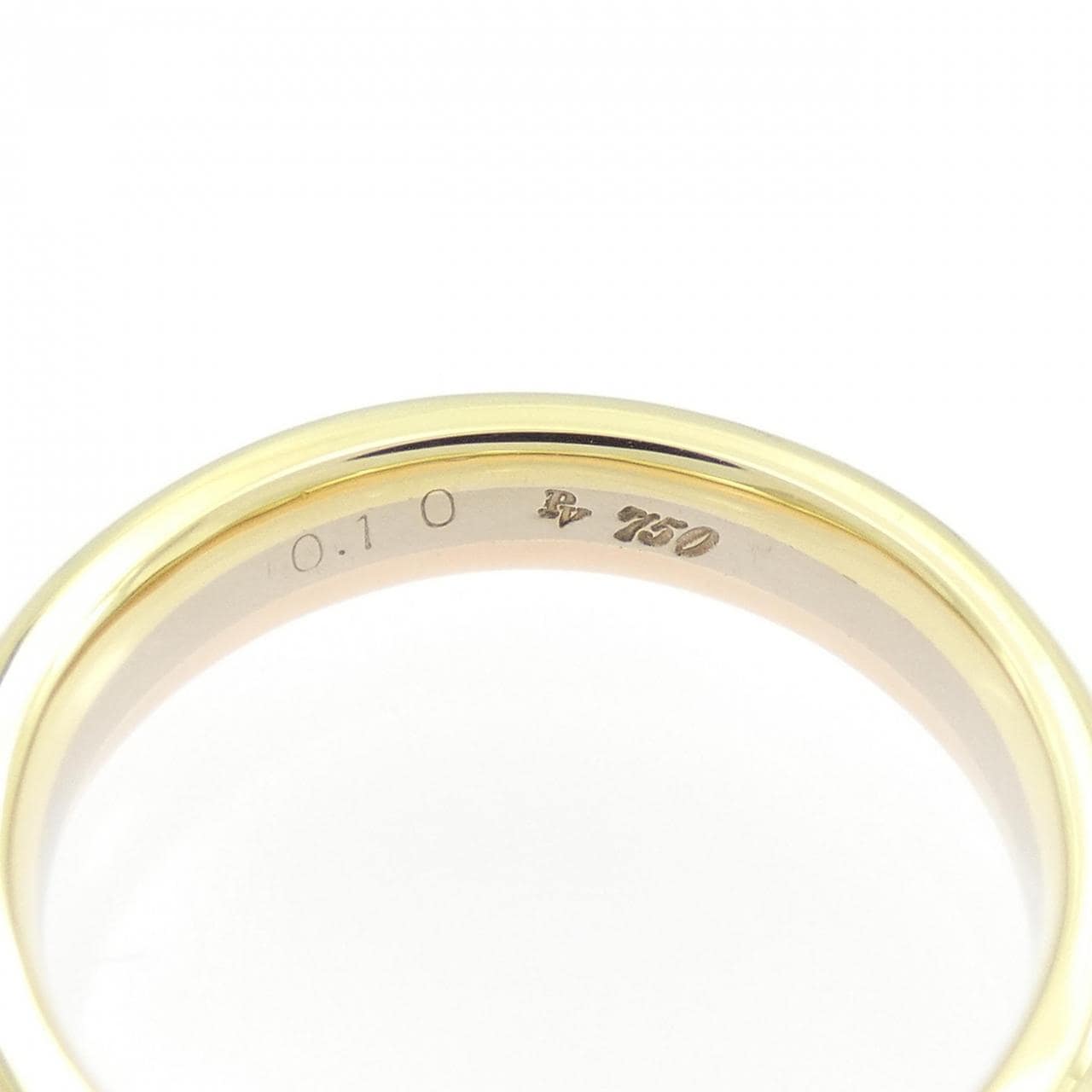 ポンテヴェキオ ダイヤモンド リング 0.10CT