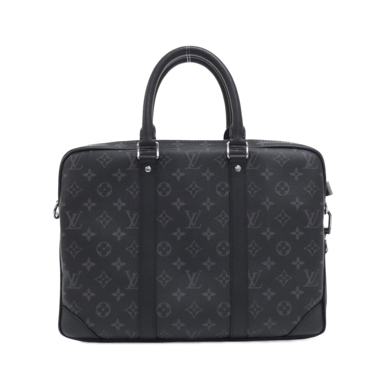 LOUIS VUITTON Monogram Eclipse Porte Document Voyage M46457 Bag