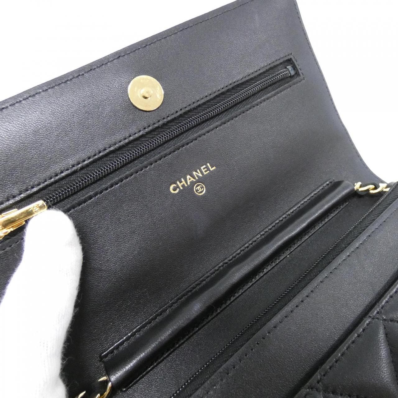 シャネル タイムレスクラシック ライン AP0250 チェーンウォレット