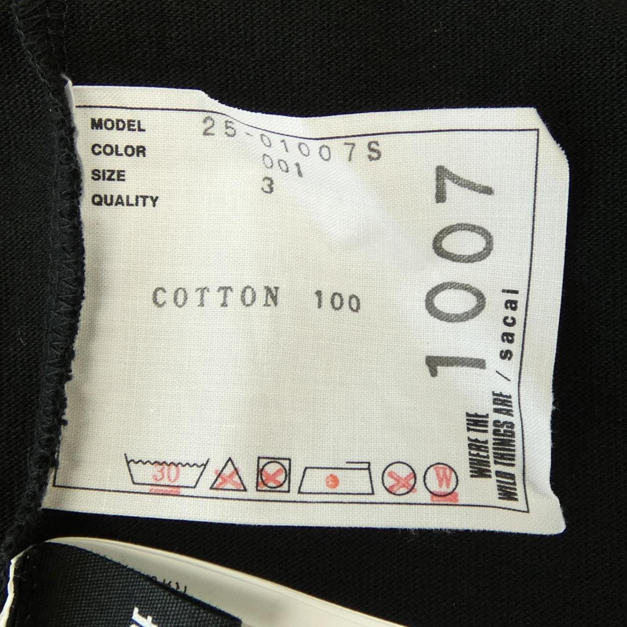 サカイ SACAI 25-01007S Tシャツ