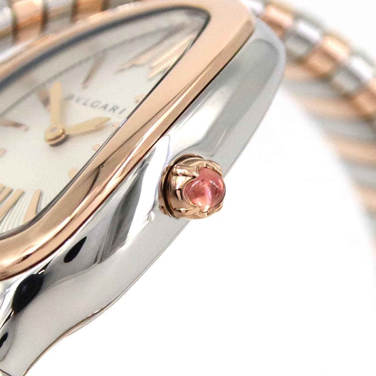 ブルガリ セルペンティトゥボガス PGコンビ Sサイズ SP35SPG/103708 SSxPG クォーツ