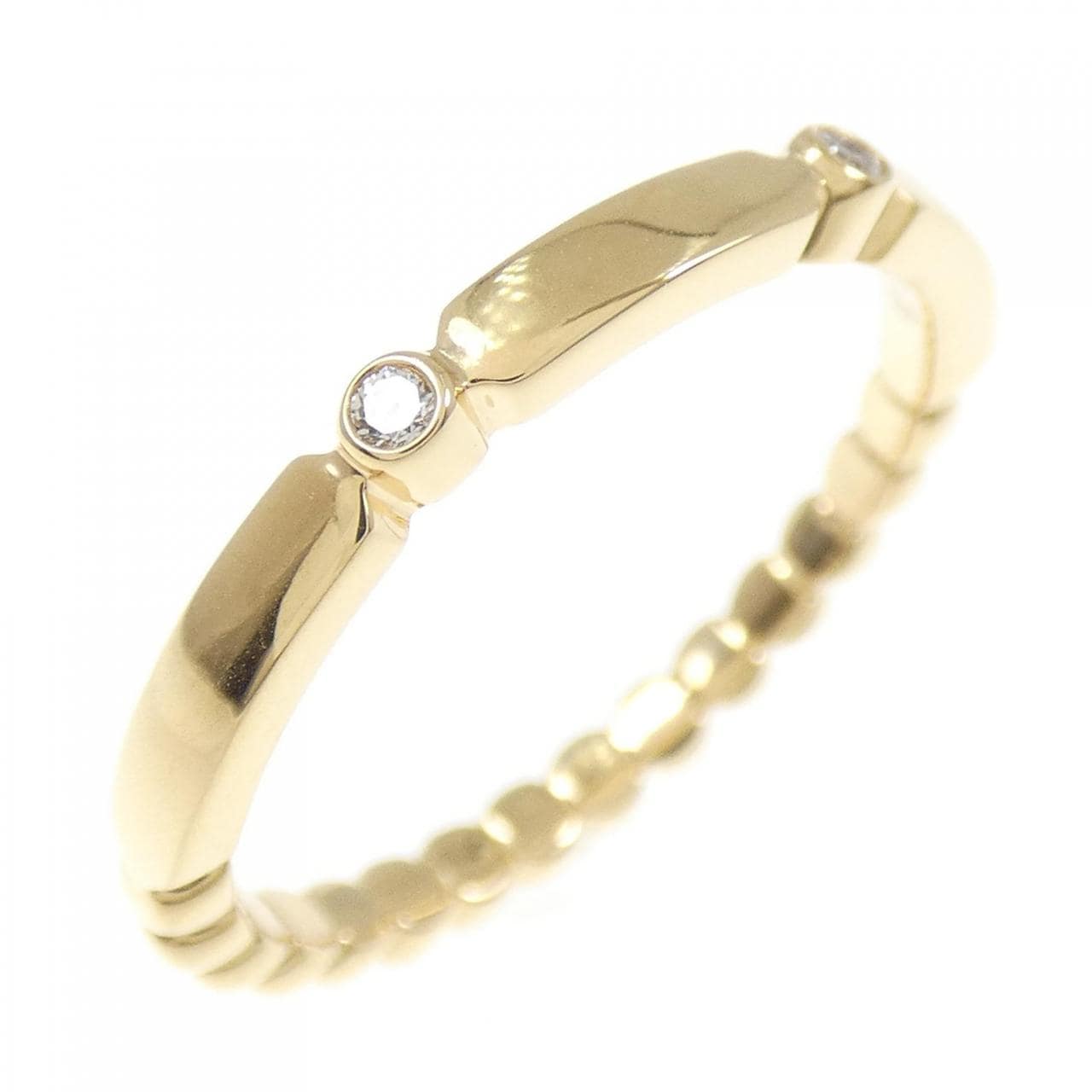 K18YG ダイヤモンド リング 0.03CT