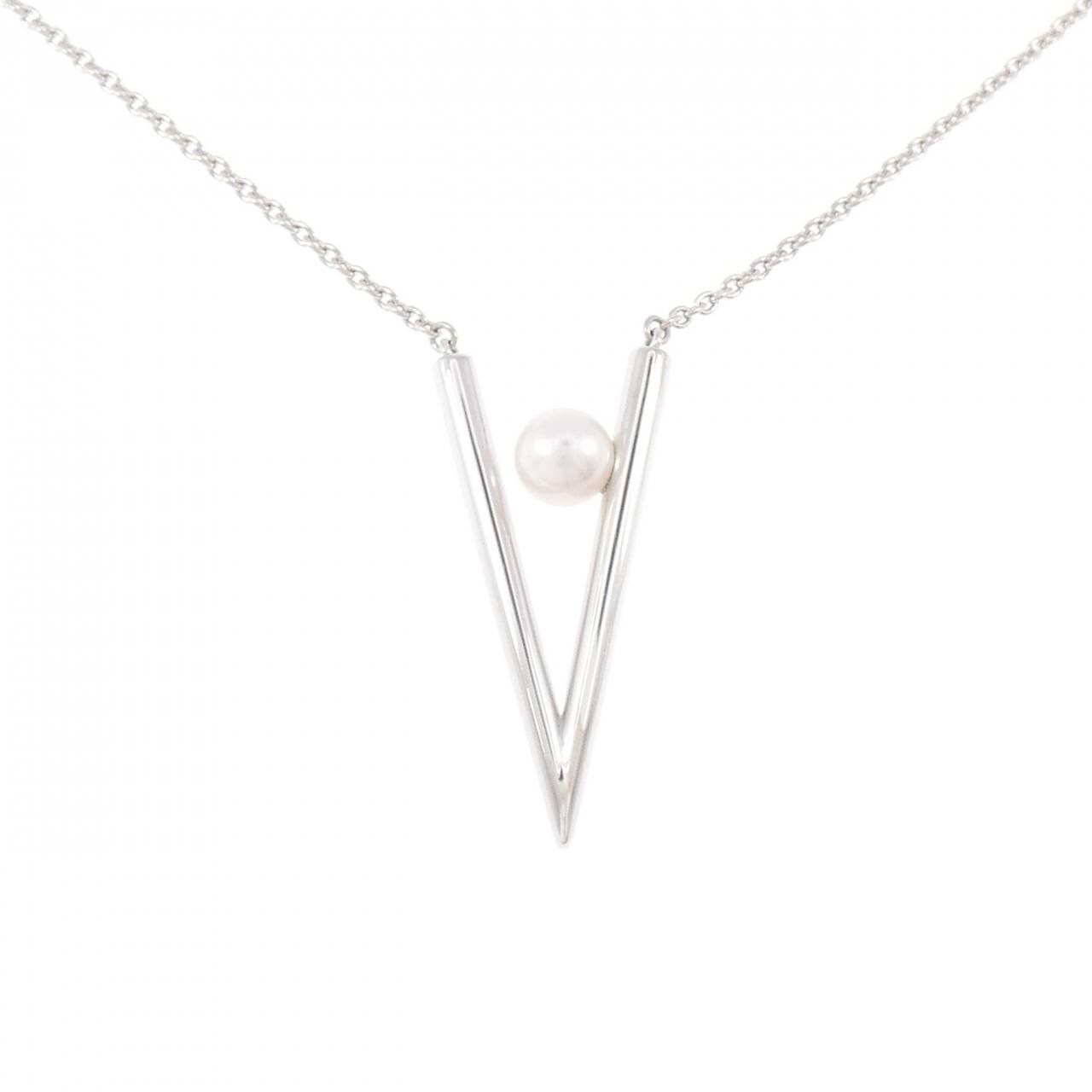 ミキモト V コード ネックレス 7mm