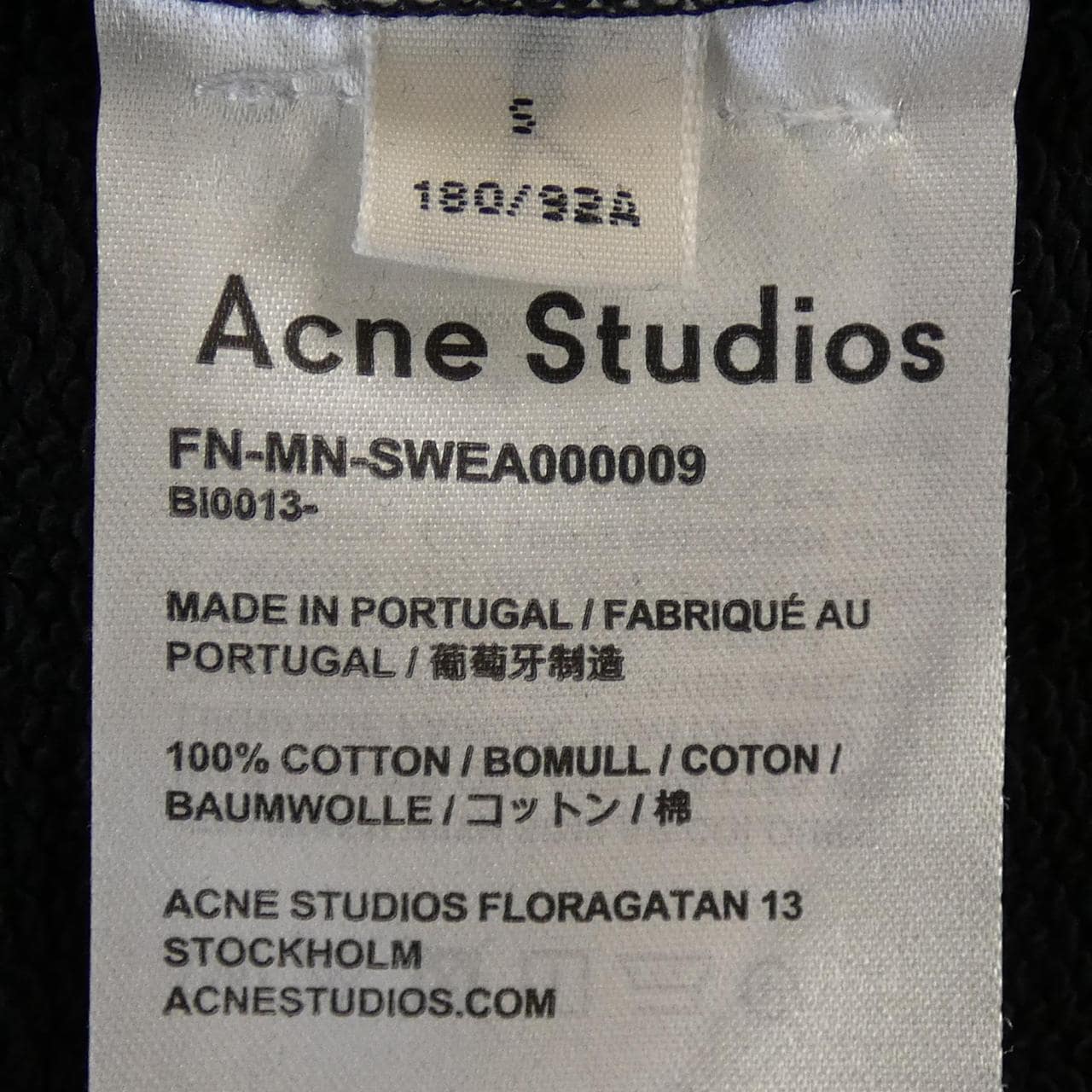 アクネストゥディオズ ACNE STUDIOS パーカー