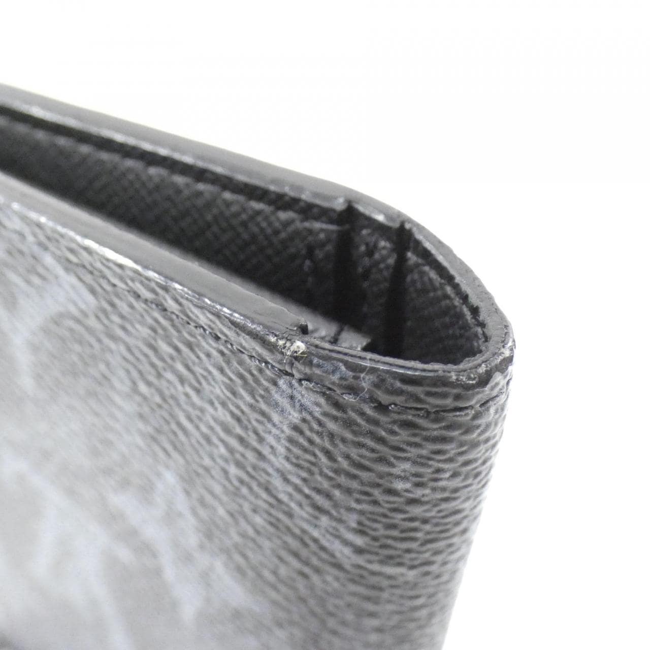 LOUIS VUITTON Monogram Pastel Noir Portefeuille Brazza M80019 钱包