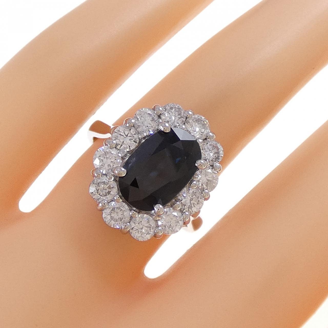 PT900 サファイヤ リング 2.52CT