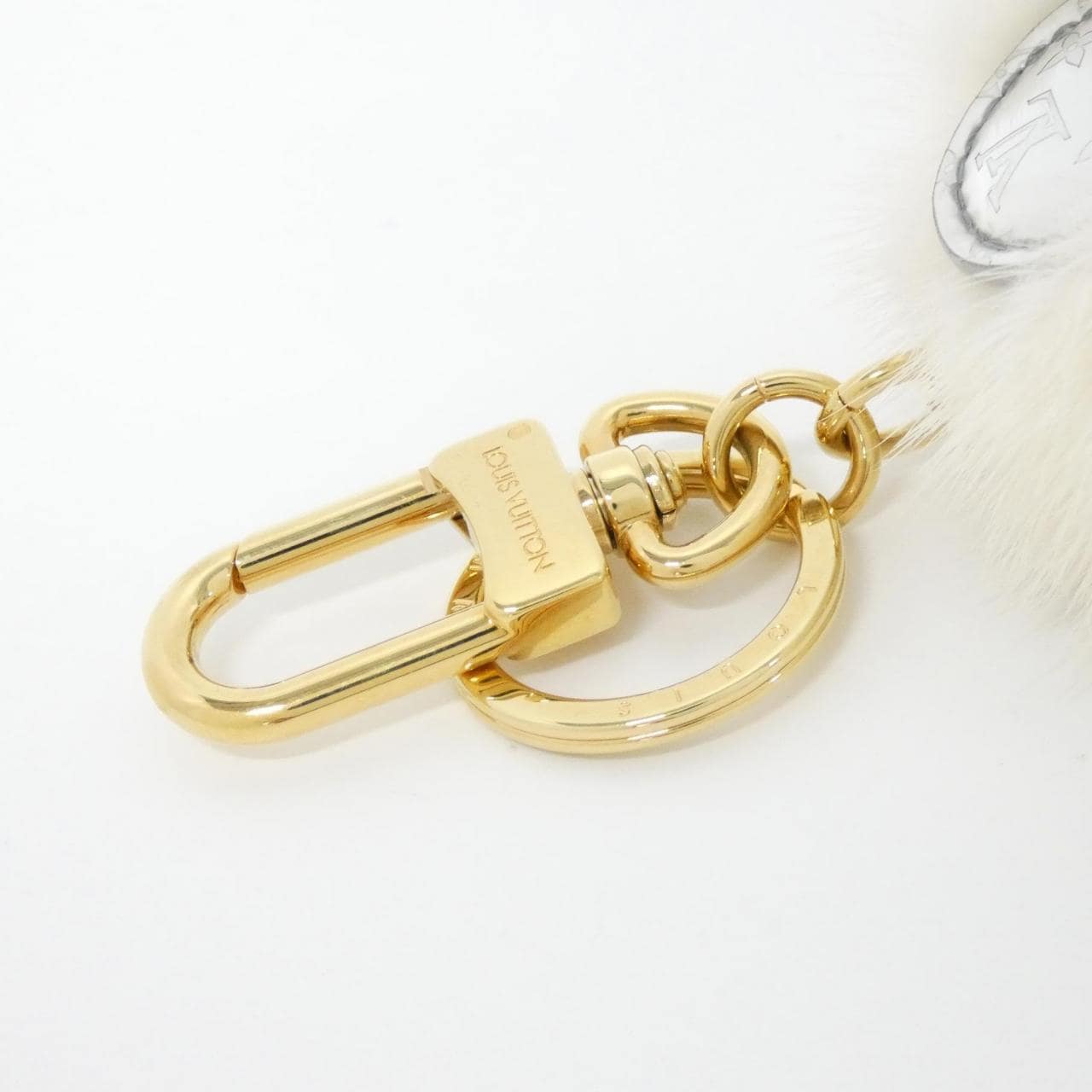 ルイヴィトン ポルト クレ スノー M00554 キーリング