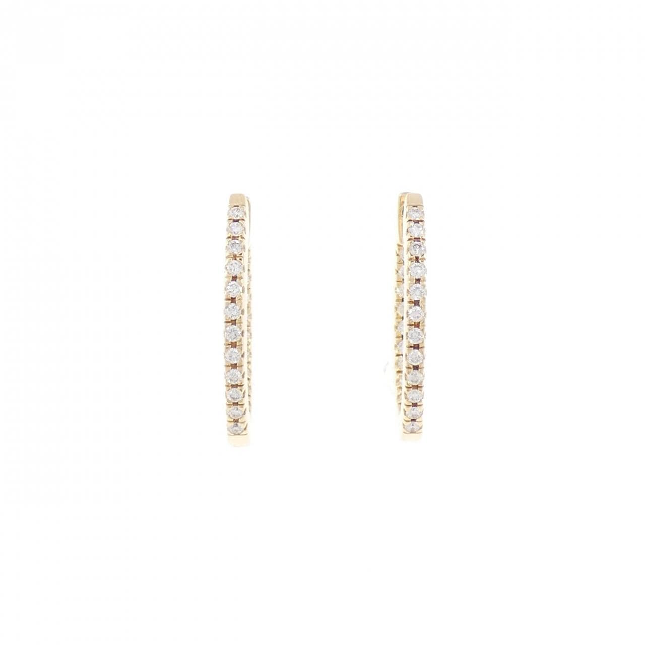 ポンテヴェキオ ダイヤモンド ピアス 0.42CT