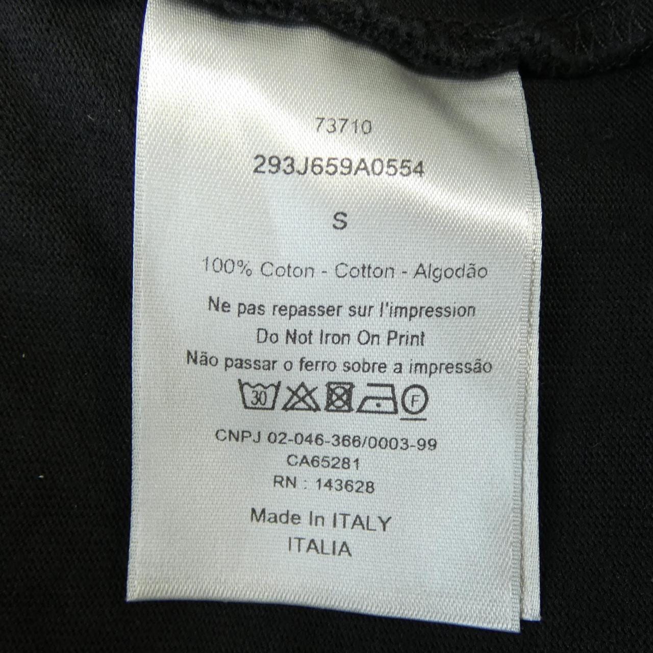 ディオール DIOR コットンコンパクトジャージーTシャツ 293J659A0554 Tシャツ