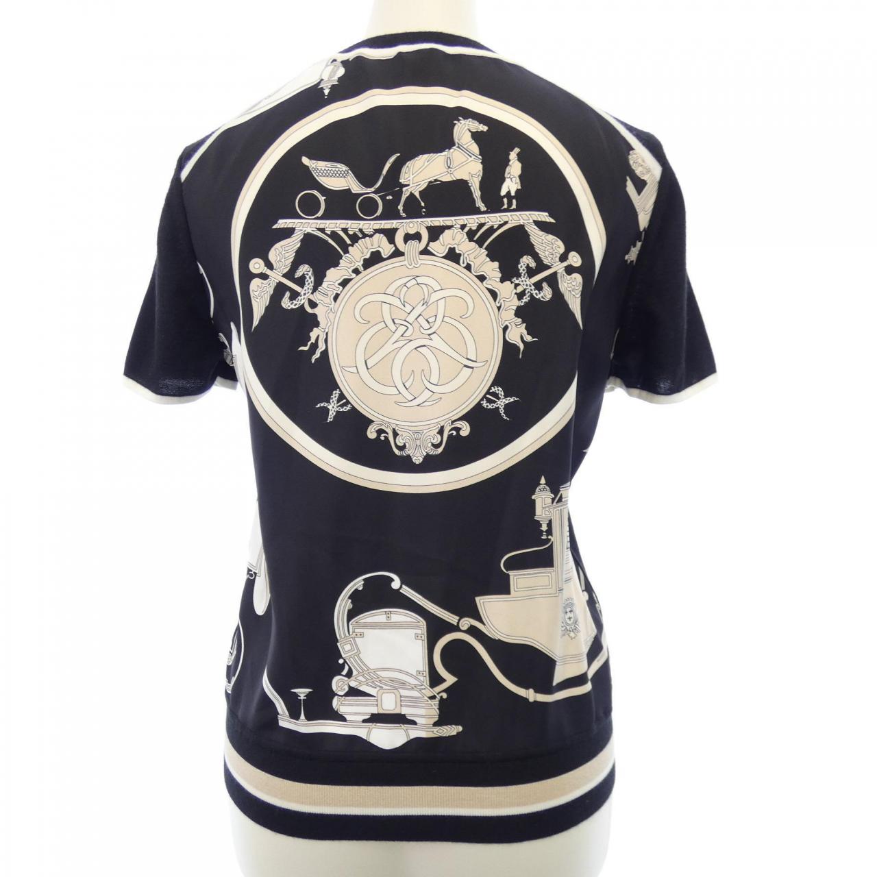 エルメス HERMES EX-LIBRIS 3E2800D7 ツイルレーヌ ニット