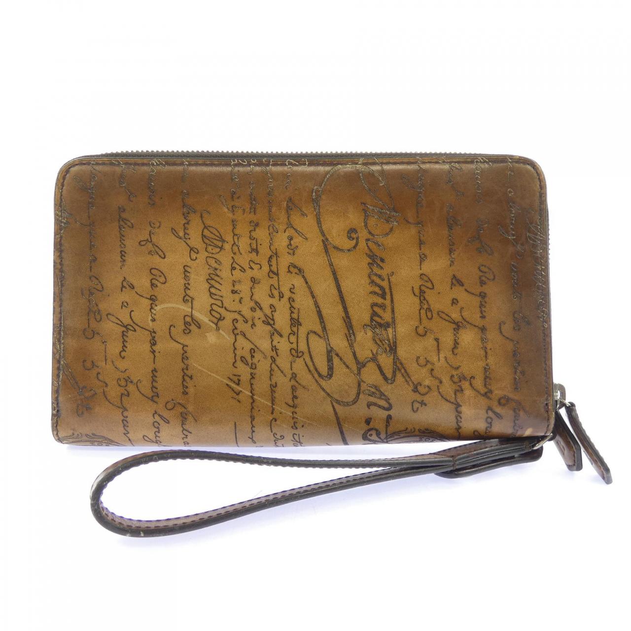 ベルルッティ Berluti タリスクリットレザーロングジップ WALLET