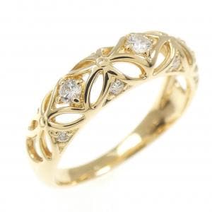 K18YG ダイヤモンド リング 0.19CT