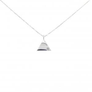 K10WG ダイヤモンド ネックレス 0.01CT