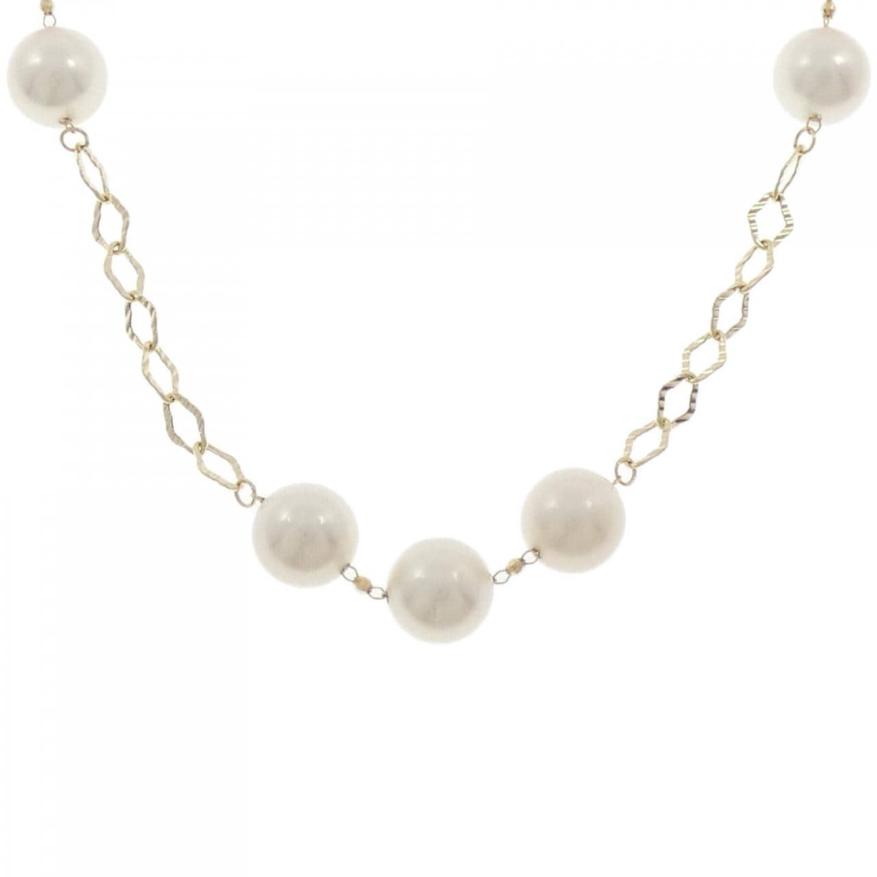 K18YG アコヤパール ネックレス