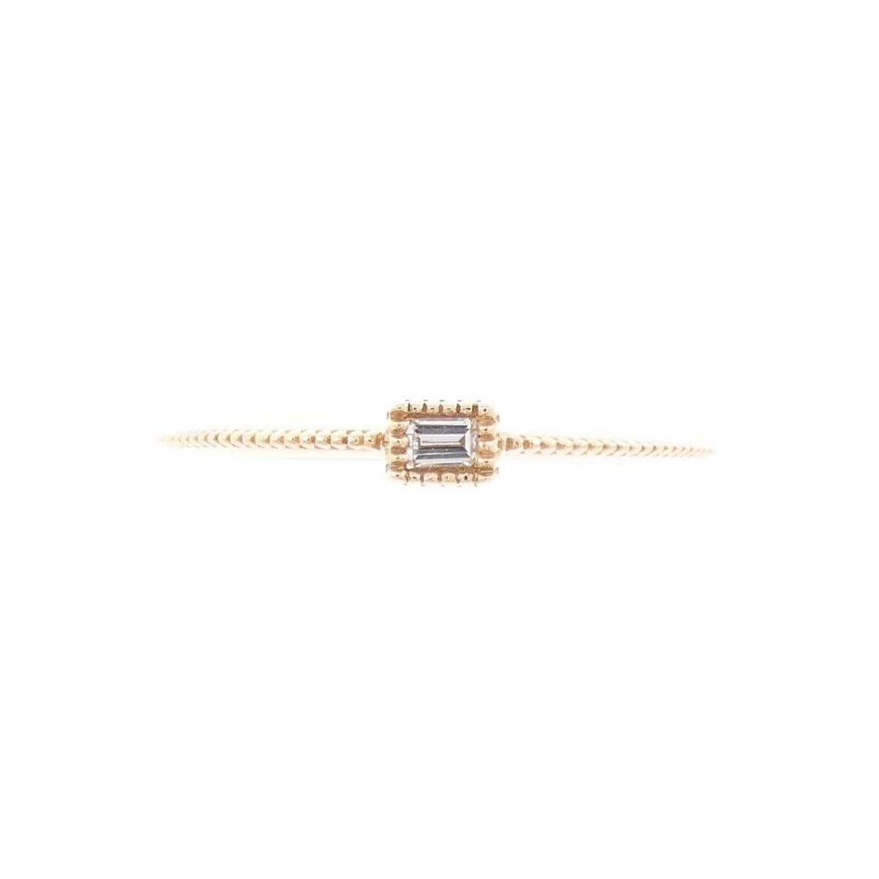 アガット ダイヤモンド リング 0.02CT