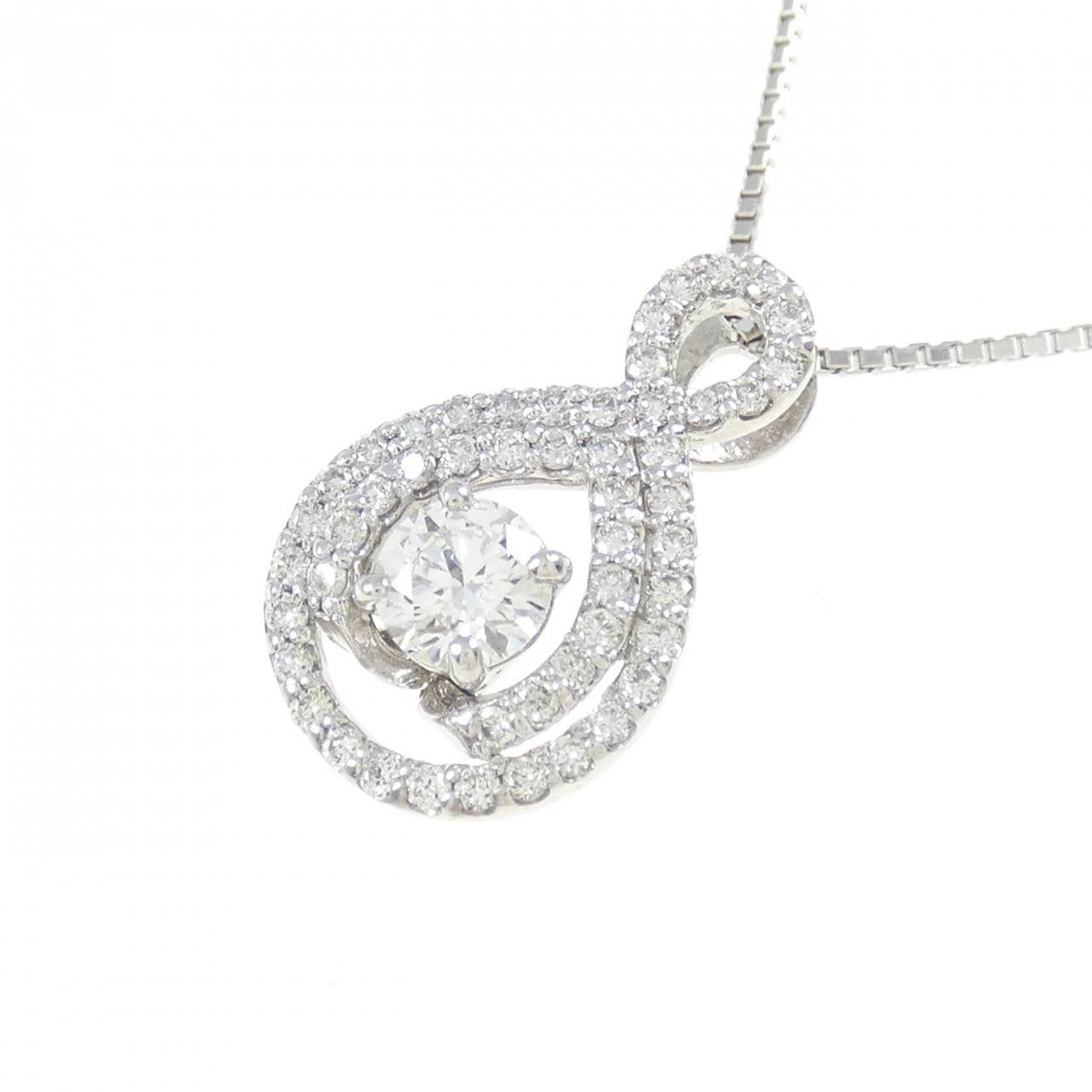 PT900/PT850 ダイヤモンド ネックレス 0.305CT