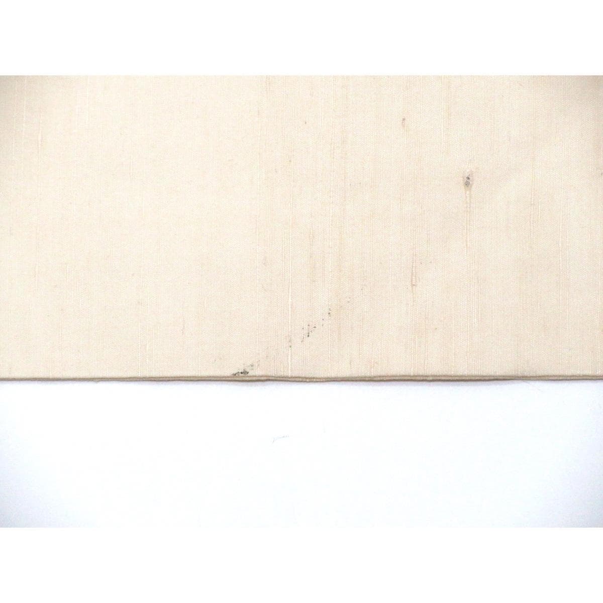 名古屋帯　紬織　刺繍加工