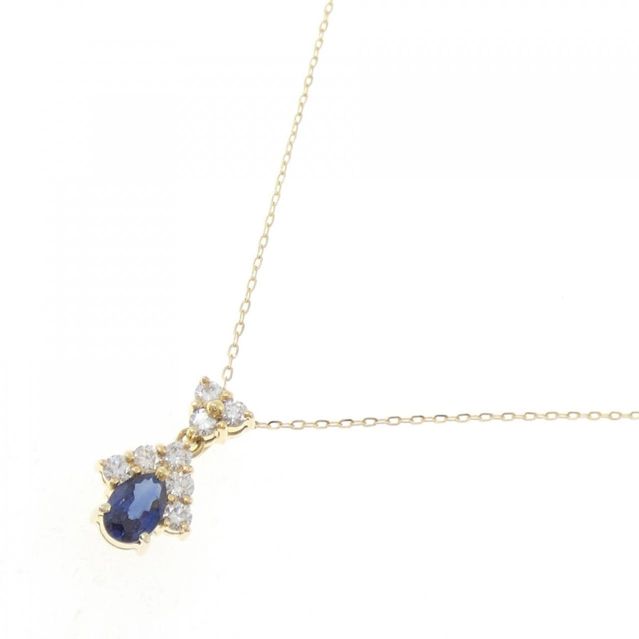 ポーラ サファイヤ ネックレス 0.45CT