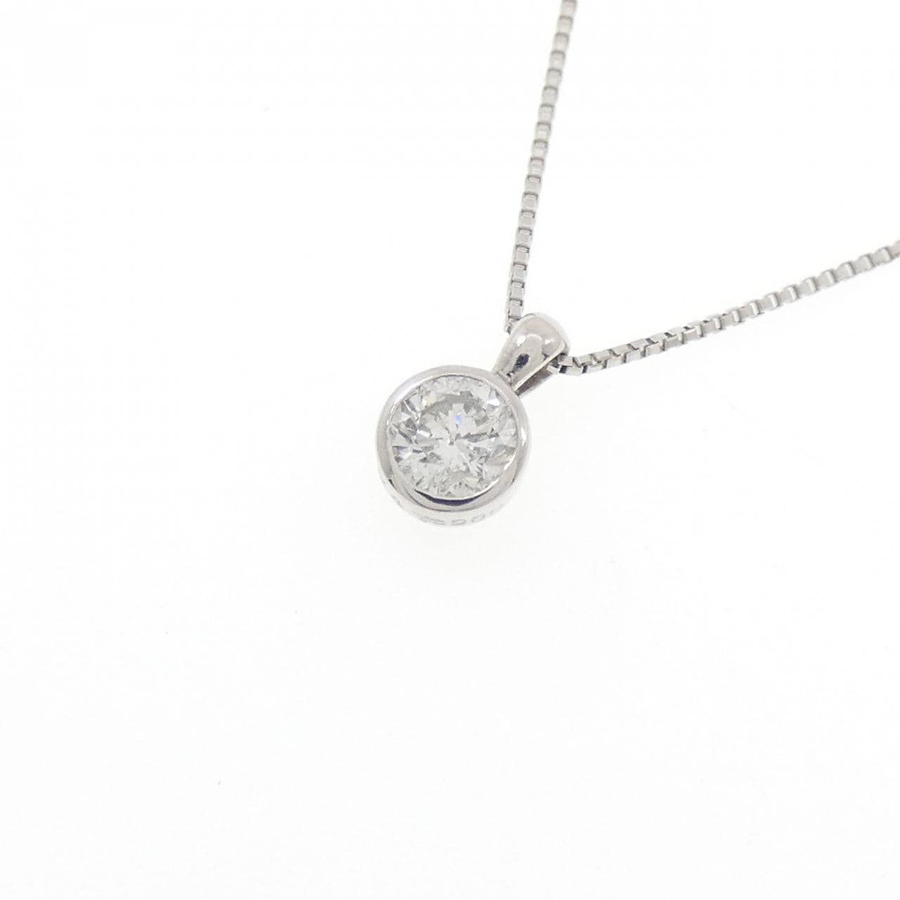 PT900/PT850 ダイヤモンド ネックレス 0.24CT