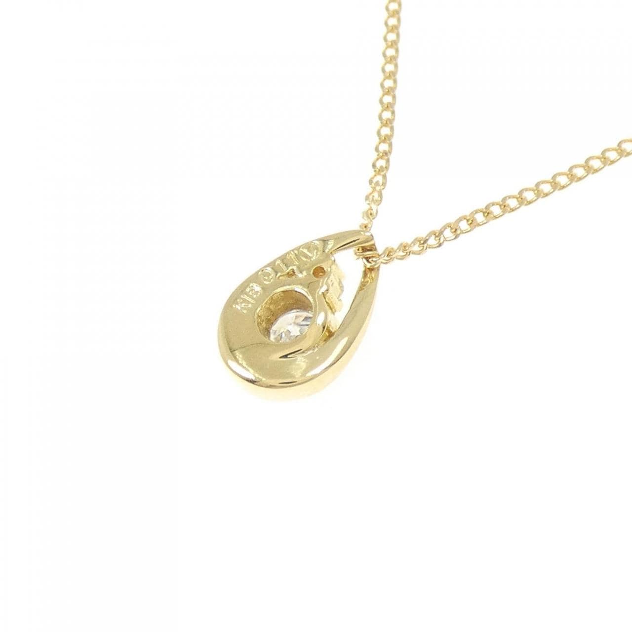 K18YG ダイヤモンド ネックレス 0.11CT