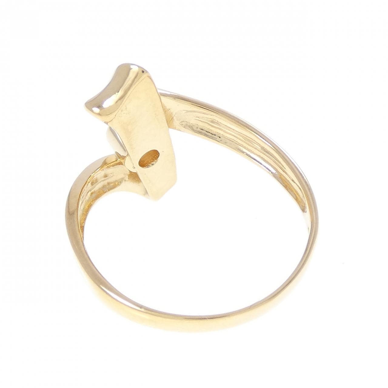 K18YG ダイヤモンド リング 0.12CT