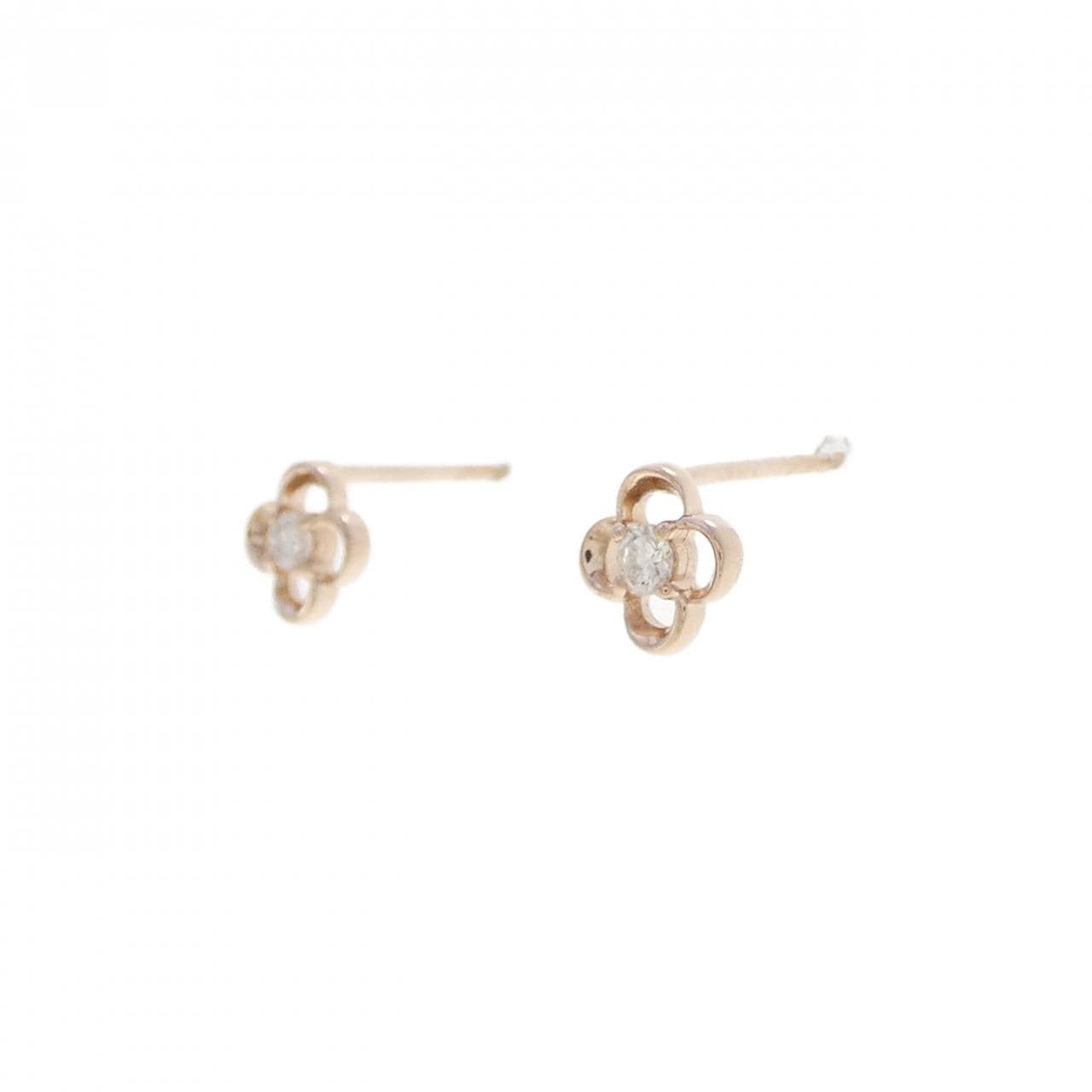 サマンサティアラ ダイヤモンド ピアス 0.06CT