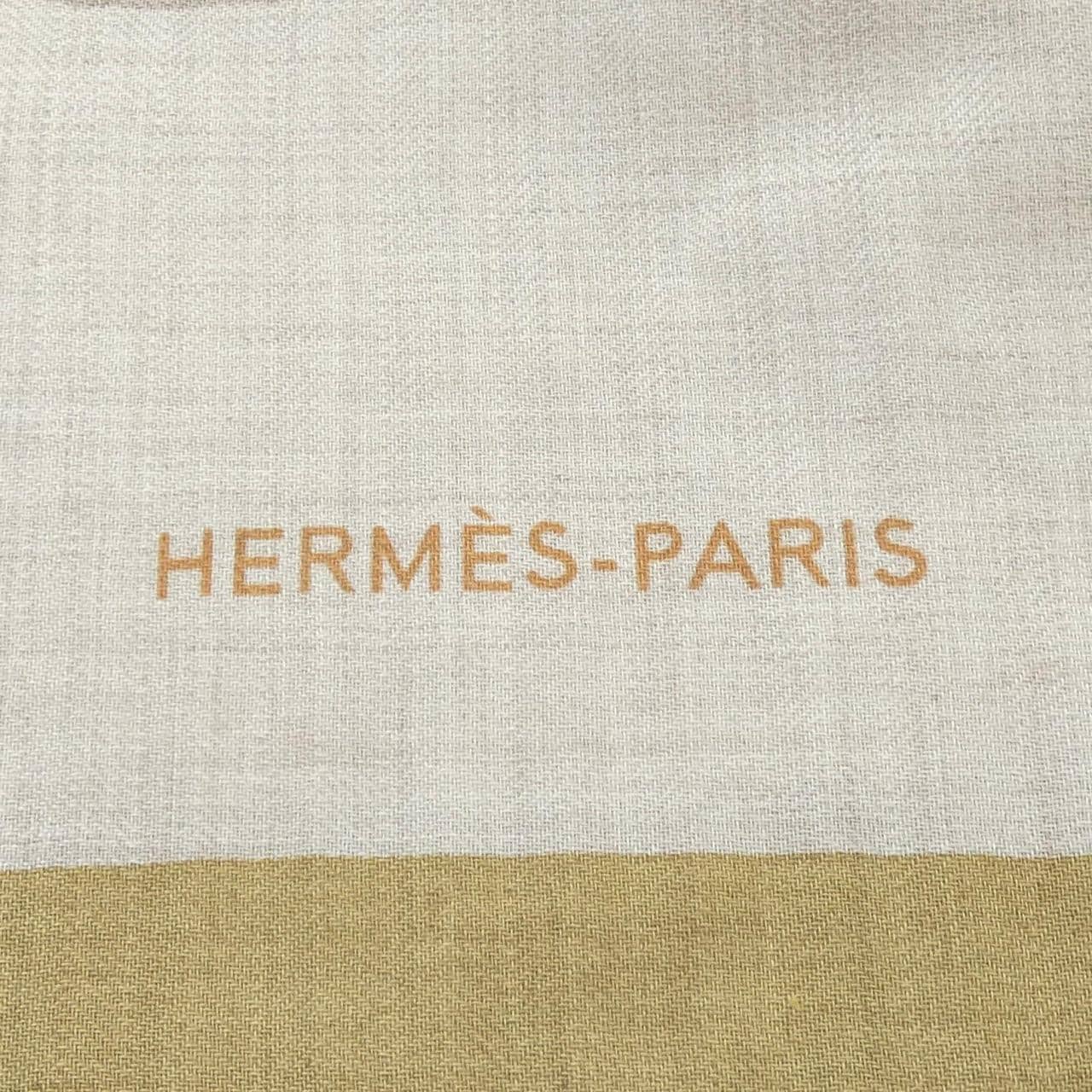 エルメス HERMES LETTRES EQUESTRES H244039S カレジェアン140 ショール