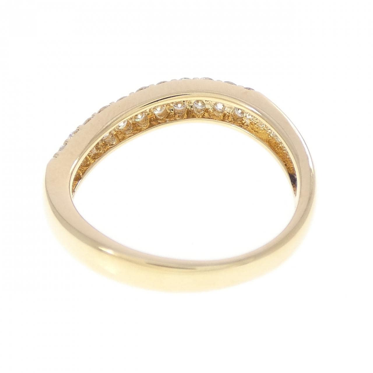 K18YG ダイヤモンド リング 0.28CT