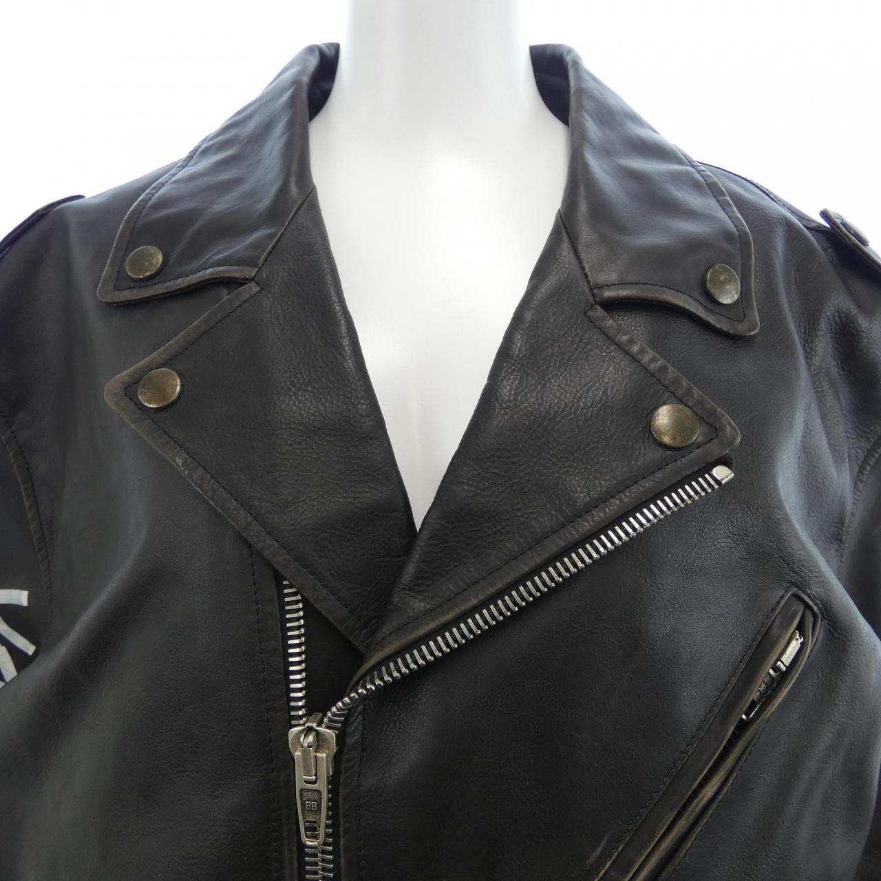 バレンシアガ BALENCIAGA 518082 TYH15 ライダースジャケット