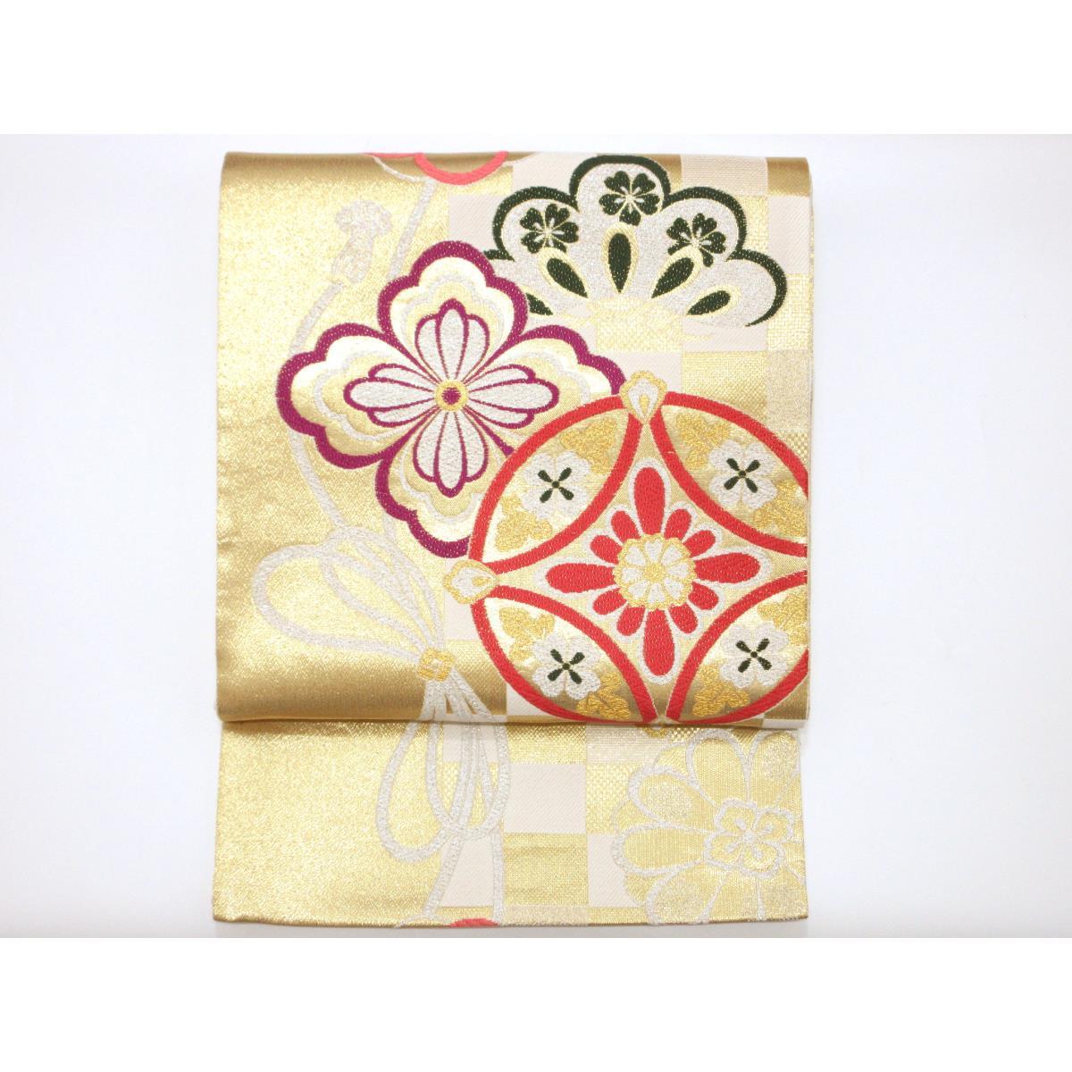 袋帯　芯なし仕立