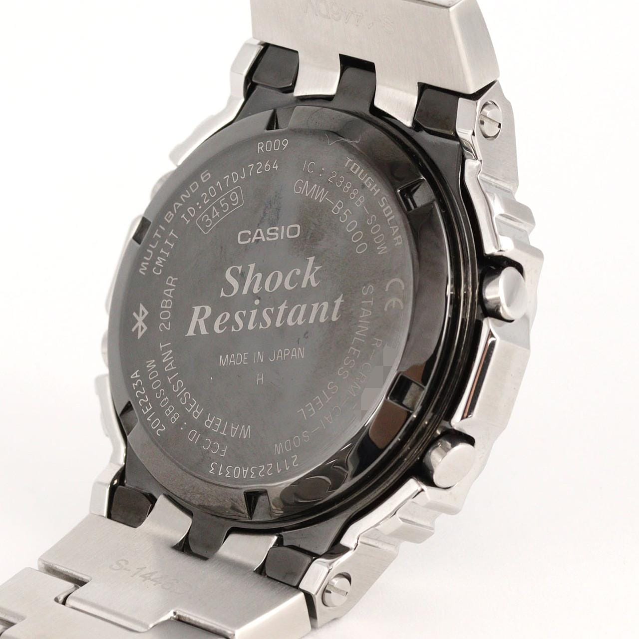 カシオ G-SHOCK 電波時計 GMW-B5000D-1JF SS ソーラークォーツ