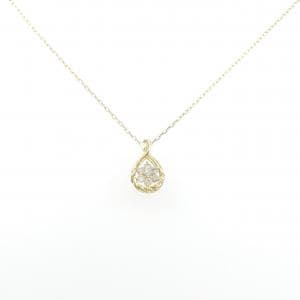 K18YG ダイヤモンド ネックレス 0.2CT