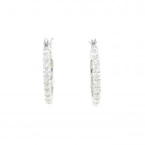 PT900 ダイヤモンド ピアス 0.50CT