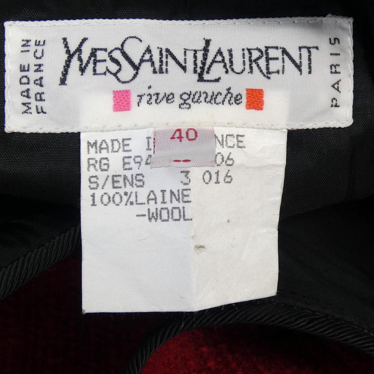 【ヴィンテージ】イヴサンローラン YVES SAINT LAURENT ジャケット
