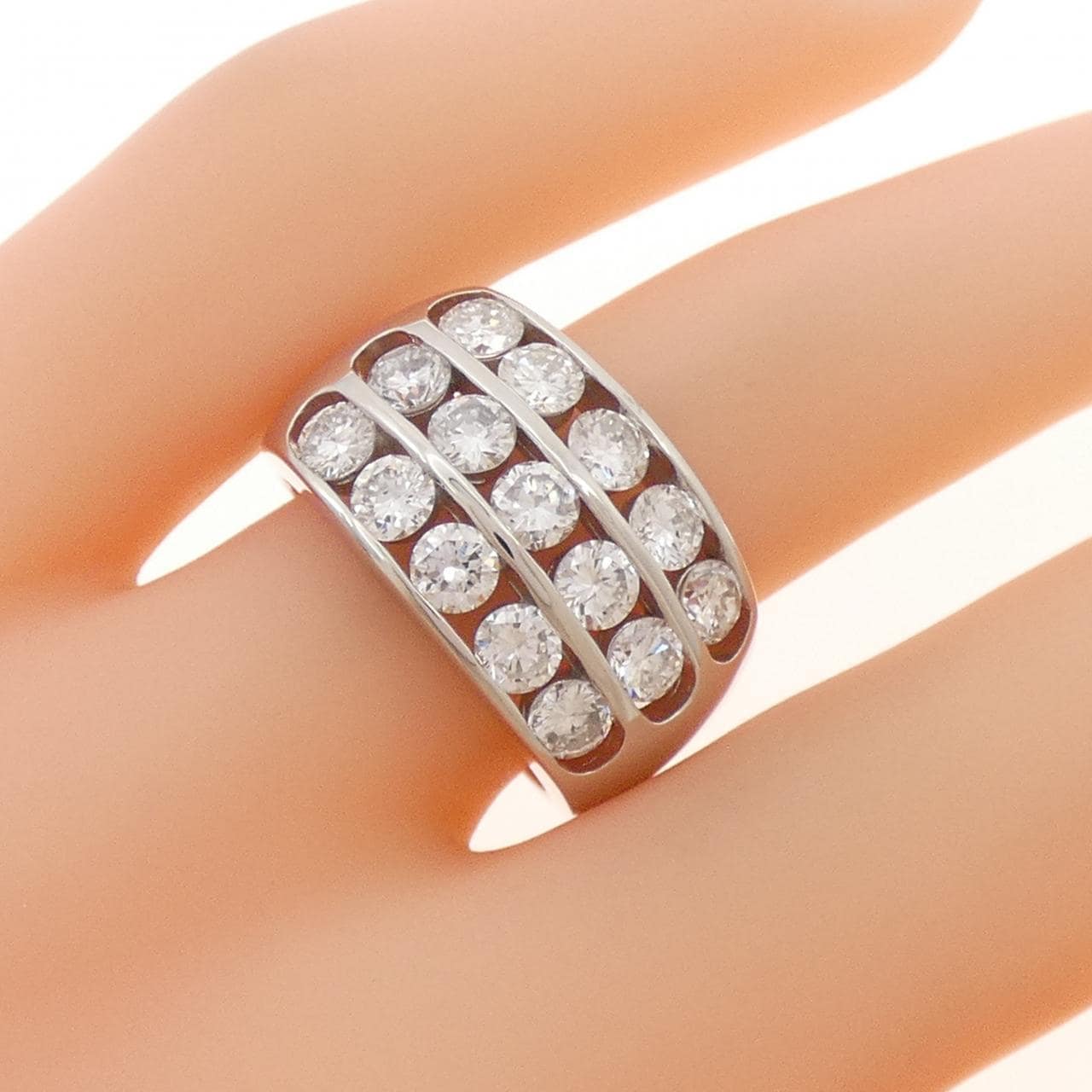 PT900 ダイヤモンド リング 2.02CT