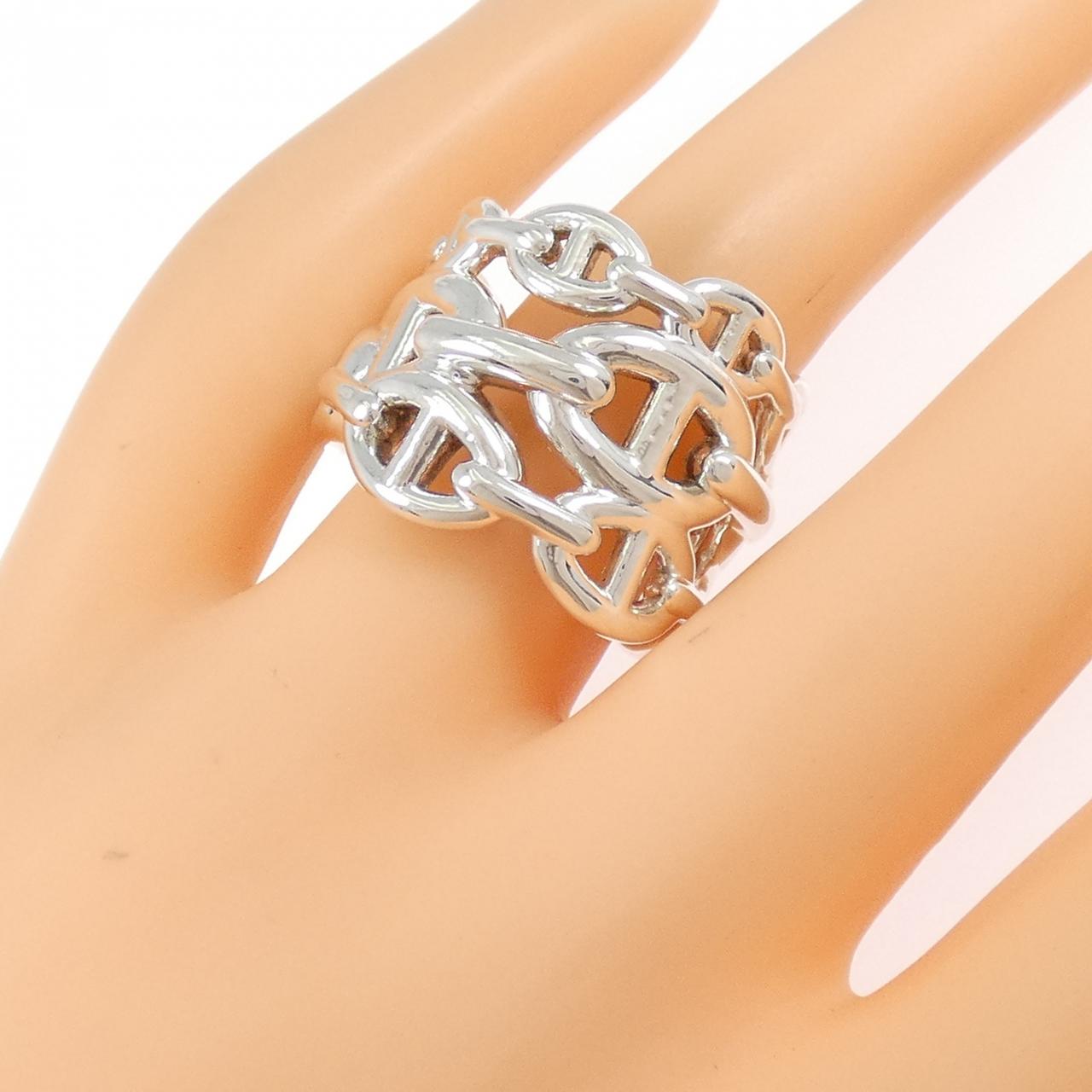 HERMES Chène d'Angle Anchenée Ring