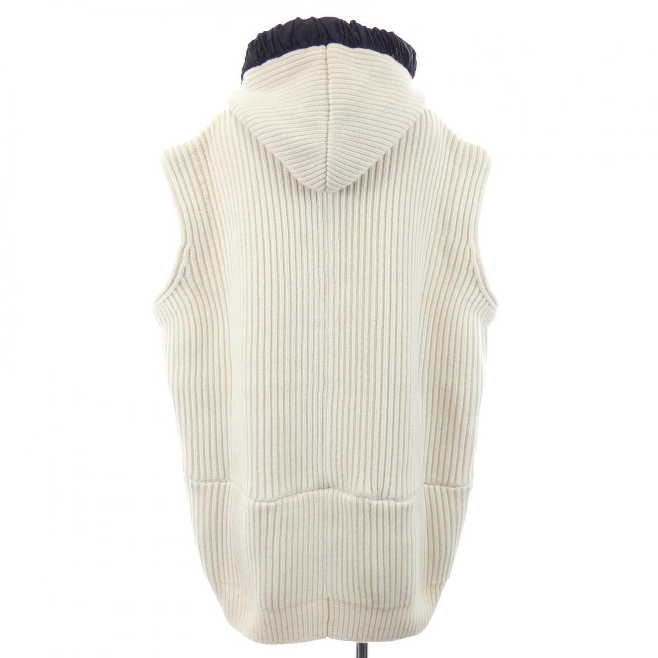 ルイヴィトン LOUIS VUITTON フード スリーブレス ニット FLKW83IP9 ニット