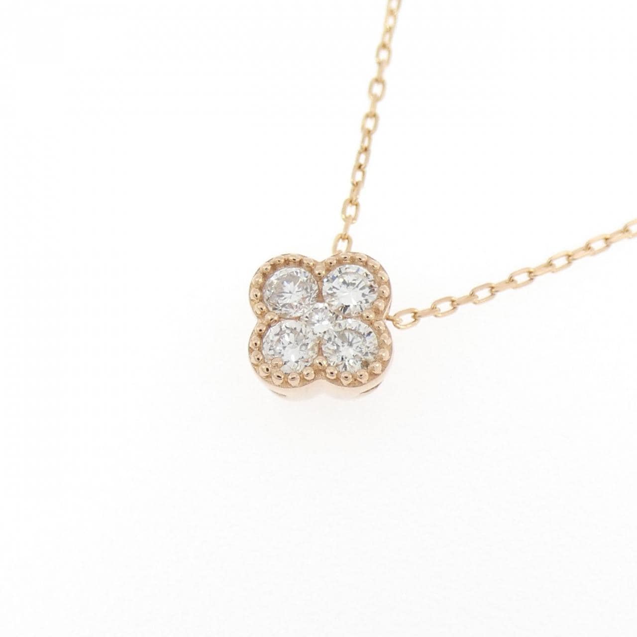ポンテヴェキオ ダイヤモンド ネックレス 0.15CT