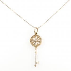 TIFFANY daisy key necklace
