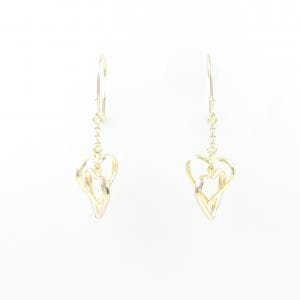 K18YG/K18PG earrings