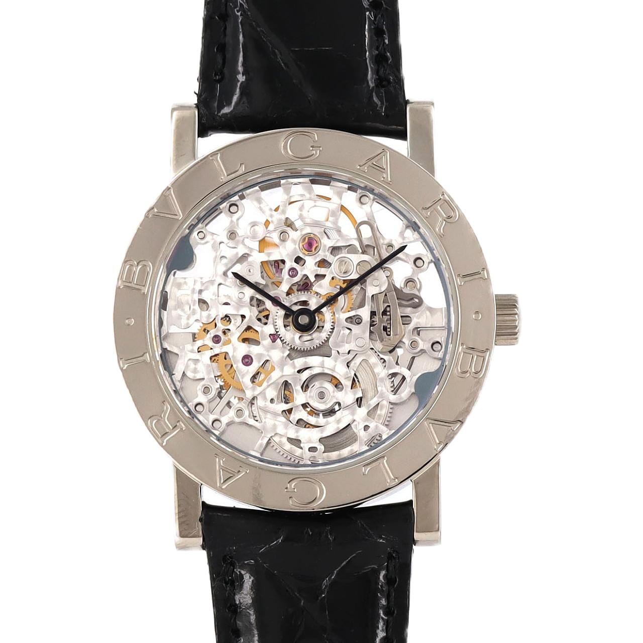 BVLGARI BVLGARI BVLGARI白金 BBW33GLSKP 白金自動上弦鍊腕錶