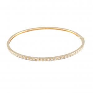 750PG ダイヤモンド バングル 0.50CT