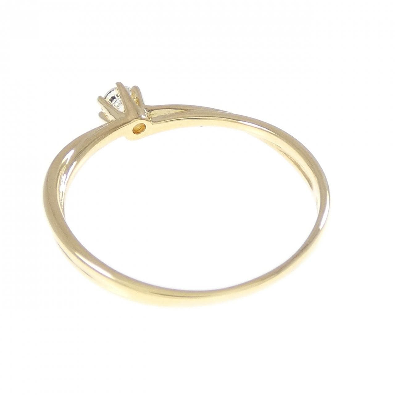 K18YG ダイヤモンド リング 0.08CT