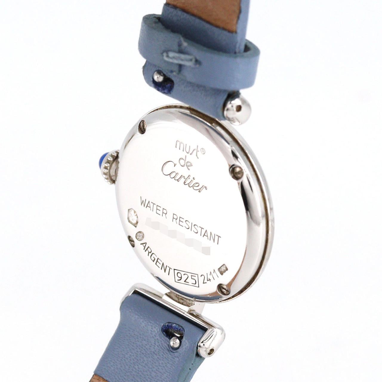 【ノーメンテナンス還元価格】カルティエ マストコリゼSM W1011455 シルバー クォーツ