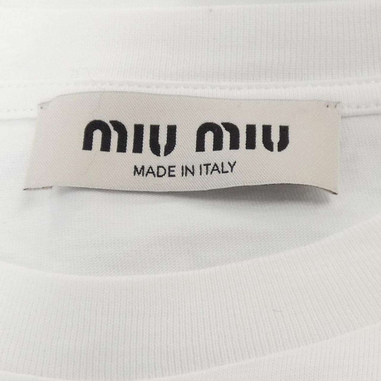 ミュウミュウ MIU MIU MJN345 S231 12MF Tシャツ