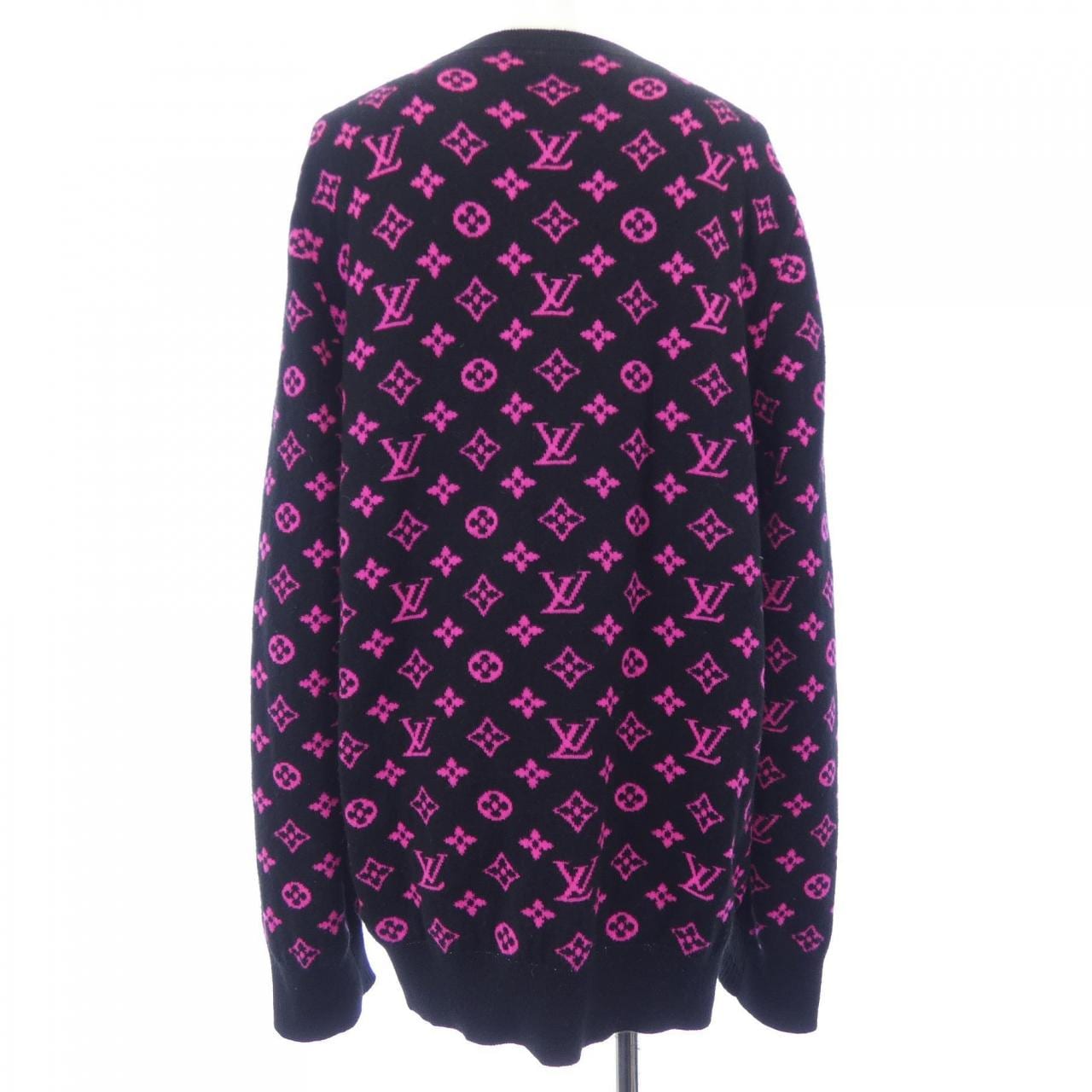 ルイヴィトン LOUIS VUITTON ハーフアンドハーフモノグラム HGN41WIXW ニット