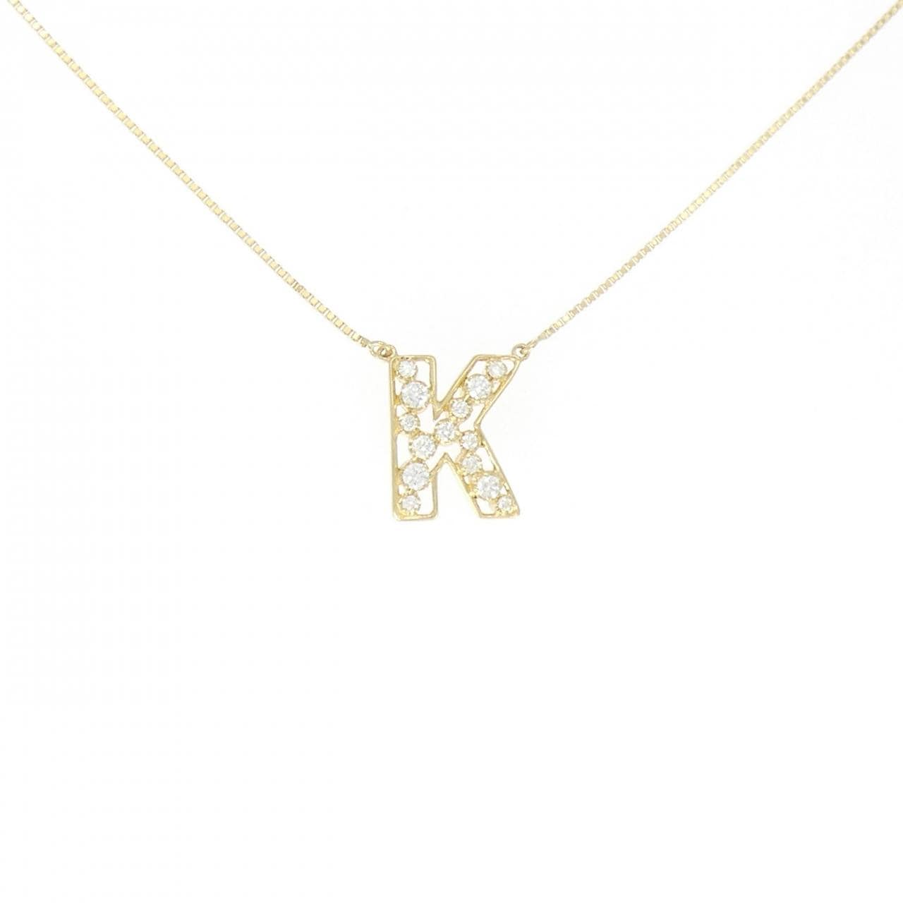 アーカー ルミエトワール イニシャル ネックレス